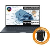 Asus Zbook Pro 15 UM535QE-X00TT0 CNT002 Harici GeForce RTX 3050 Tİ AMD Ryzen 9 5900HX 16 GB Ram 2 + 2 TB SSD 15.6 inç Full HD Windows 11 Pro Oyuncu Laptop