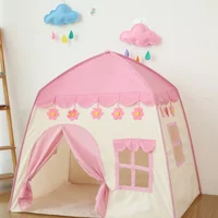 Huanhuan Store Oxford Ev Kız Oyun Çadırı Pembe