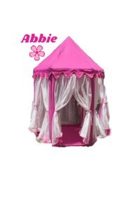 Abbie Sultan Işıklı Kız Oyun Çadırı Pembe