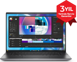 Dell Precision 5680 XCTOP5 Harici RTX 2000 ADA Intel Core i9 13900H 32 GB Ram 512 GB SSD 16 inç Full HD FreeDos Oyuncu Laptop