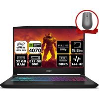 MSI Katana 15 B13VGK-1469XTR-A17 Dahili GeForce RTX 4070 Intel Core i9 13900H 32 GB Ram 512 GB SSD 15.6 inç Full HD Windows 11 Home Oyuncu Laptop + Anzar Mouse