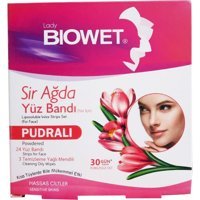 Lady Biowet Pudralı Hassas Ciltler 27 Adet Yüz Ağda Bandı