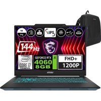 MSI Cyborg 14 A13VE055XTRWH08 Harici GeForce RTX 4060 Intel Core i7 13620H 32 GB Ram 4 TB SSD 14 inç Full HD Windows 11 Home Oyuncu Laptop + Zetta Çanta