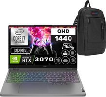 Lenovo Legion 5 82RB00DCTX26 Harici GeForce RTX 3070 Intel Core i7 12700H 64 GB DDR5 Ram 1 TB SSD 15.6 inç WQHD Windows 11 Pro Oyuncu Laptop