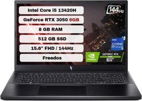 Acer Nitro V 15 ANV15-51-59CJ NH.QNCEY.001 Harici GeForce RTX 3050 Intel Core i5 13420H 8 GB Ram 512 GB SSD 15.6 inç Full HD FreeDos Oyuncu Laptop