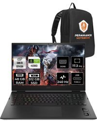 HP Omen 17 892R1EA Harici GeForce RTX 4080 Intel Core i9 13900HX 48 GB Ram 512 GB SSD 17.3 inç QHD FreeDos Oyuncu Laptop + PER4 ÇANTA