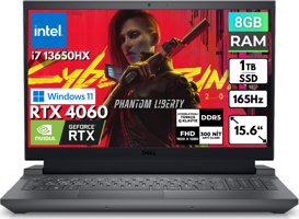 Dell Gaming G15 5530 G155530012UBT1 Harici GeForce RTX 4060 Intel Core i7 13650HX 8 GB Ram 1 TB SSD 15.6 inç Full HD Windows 11 Home Oyuncu Laptop