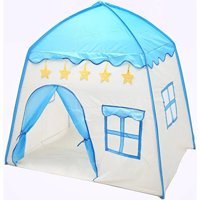 Wang Stars Tiyatro anaokulu 1398 Ev Unisex Tiyatro Anaokulu Oyun Çadırı Mavi