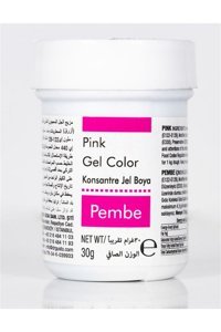Dr. Gusto Pembe Su Bazlı Jel Gıda Boyası 30 gr