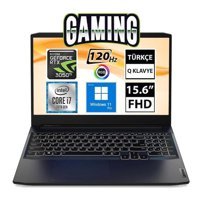 Lenovo Ideapad Gaming 3 15IHU6 82K101J9TX Harici GeForce RTX 3050 Tİ Intel Core i7 11370H 32 GB Ram 512 GB SSD 15.6 inç Full HD Windows 11 Pro Oyuncu Laptop