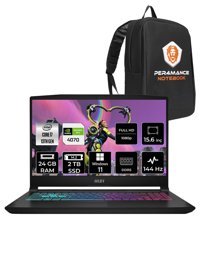 MSI Katana 15 B13VGK-2023XT Harici GeForce RTX 4070 Intel Core i7 13620H 24 GB Ram 2 + 2 TB SSD 15.6 inç Full HD Windows 11 Home Oyuncu Laptop + PER4 Çanta
