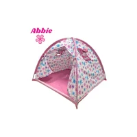 Abbie 104 Yuvarlak Kız Oyun Çadırı Beyaz Pembe