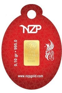 Nzp Gold 24 Ayar 0.1 gr Gram Altın