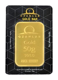 Ozanlar 24 Ayar 50 gr Gram Altın