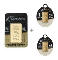 İar 24 Ayar 10-2x1 gr Gram Altın