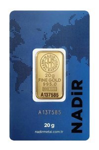 Nadir Gold 24 Ayar 20 gr Gram Altın