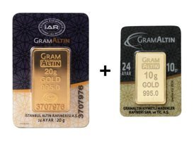 İar 24 Ayar 30 gr Gram Altın