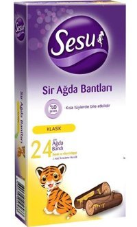 Sesu Klasik Tüm Ciltler 24 Adet Tüm Vücut Ağda Bandı