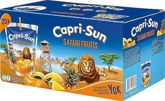 Capri-Sun Safari Fruits Meyve Suyu 20x200 ml