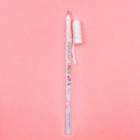 Pensan 2801 Jely Neon Plastik Tek Renkli 1.0 mm Beyaz Tükenmez Kalem