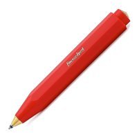Kaweco Klasik Sport Alüminyum Tek Renkli Kırmızı Tükenmez Kalem