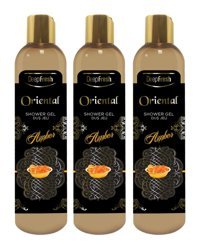 Deep Fresh Oriental Amber Vegan Duş Jeli 3x400 ml