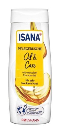 Isana Oil & Care Makademya Yağı Nemlendirici Vegan Duş Jeli 300 ml