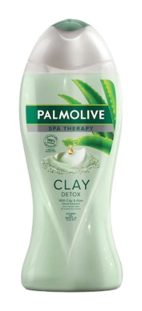 Palmolive Clay Detox Aloe Vera-Kil Duş Jeli 6x500 ml