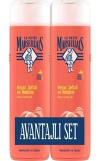 Le Petit Marseillais Beyaz Şeftali-Nektarin Nemlendirici Duş Jeli 12x400 ml