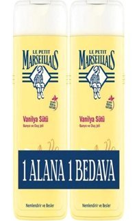 Le Petit Marseillais Vanilya Sütü Vanilya Sütü Nemlendirici Duş Jeli 12x400 ml