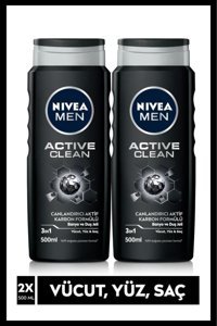 Nivea Aktif Karbon Duş Jeli 2x500 ml