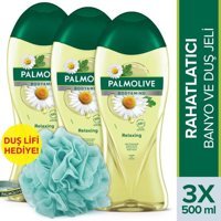 Palmolive Body & Mind Relaxing Papatya Duş Jeli 3x500 ml