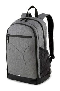 Puma Buzz Su Geçirmez 2 Gözlü Gri Lise Unisex Sırt Çantası