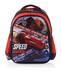 Otto Loft Speed Disney Cars Su Geçirmez 2 Gözlü Çok Renkli İlkokul Erkek Sırt Çantası
