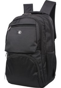 Bagacar Ogio 490 Su Geçirmez 4 Gözlü Siyah Lise Unisex Sırt Çantası