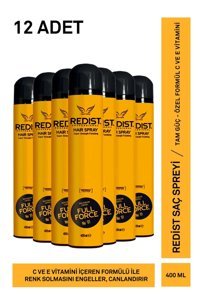 Redist Full Force 01 Orta Saç Spreyi 12x400 ml