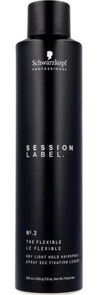 Schwarzkopf Session Label The Flexible No.2 Orta Saç Spreyi 300 ml