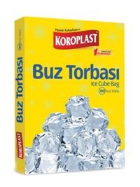 Koroplast Orta Bölmeli Kilitli Buz Torbası 10'lu