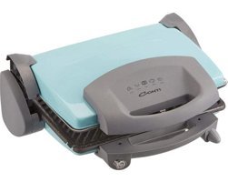 Conti CG 932 6 Dilim Granit Çıkartılabilir Plaka Turkuaz Izgaralı Tost Makinesi