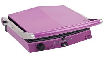 Emsan Bella Gusto 6 Dilim Granit Çıkartılabilir Plaka Violet Izgaralı Tost Makinesi