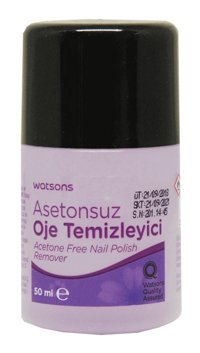 Watsons Kokusuz Asetonsuz Oje Temizleyici 50 ml