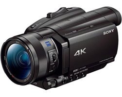Sony FDR-AX700 4K 720p El Video Kamera