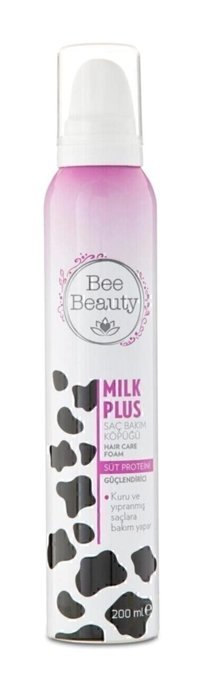 Bee Beauty Milk Plus İnce Telli Saçlar İçin Şekillendirici Hacim Veren Saç Köpüğü 200 ml
