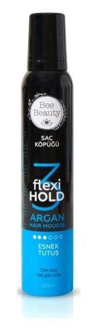 Bee Beauty Argan Yağlı Normal Saçlar İçin Şekillendirici Hacim Veren Saç Köpüğü 225 ml