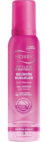 Hobby Belirgin Bukleler Dalgalı Saçlar İçin Şekillendirici Hacim Veren Saç Köpüğü 150 ml