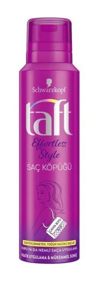 Schwarzkopf Taft Effortless Style Normal Saçlar İçin Şekillendirici Hacim Veren Saç Köpüğü 150 ml