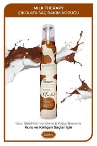 Morfose Milk Therapy Chocolatte İnce Telli Saçlar İçin Hacim Veren Saç Köpüğü 200 ml