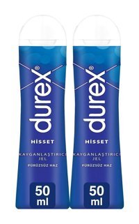 Durex Hisset Doğal Su Bazlı Kayganlaştırıcı Jel 2x50 ml