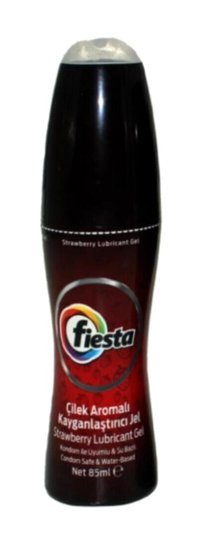 Fiesta Doğal Su Bazlı Çilekli Kayganlaştırıcı Jel 85 ml