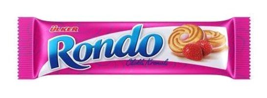 Ülker Rondo Çilekli Kremalı Bisküvi 2x61 gr